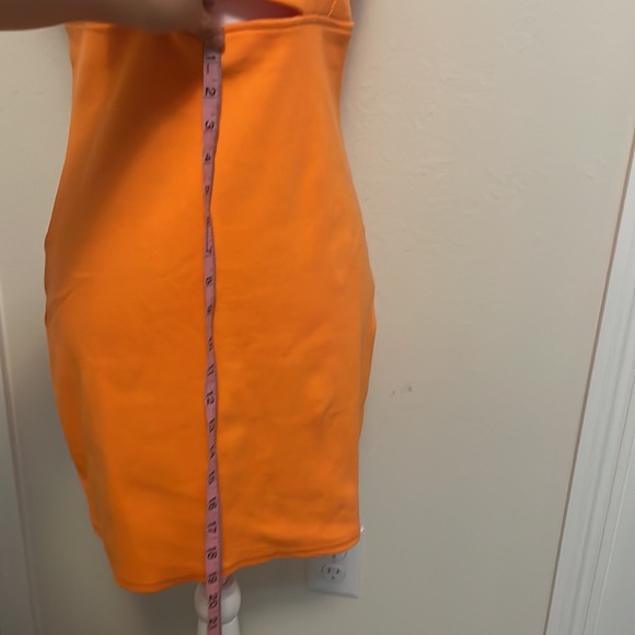 Bb Dakota by Steve Madden Out Late Dress orange Women Size Large - Picture 9 of 12